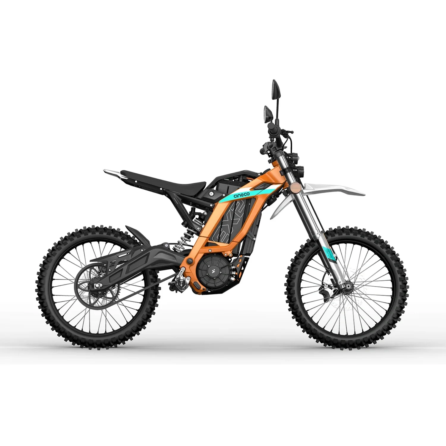 2025 Cineco Ex2 Electric Dirt Bike - 74V 32ah Performance