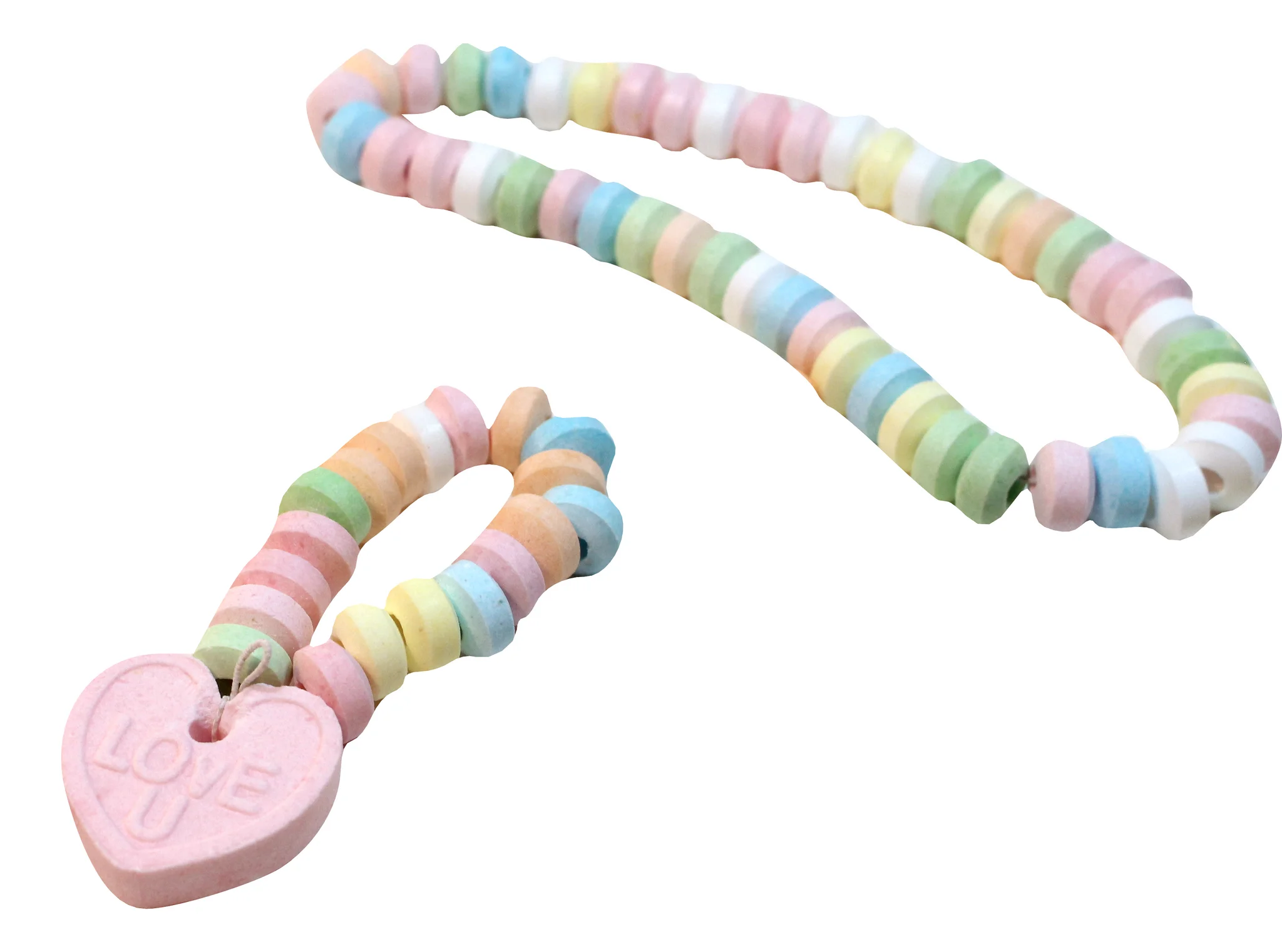 Viviga Compressed Tablet Necklace Bracelet Candy Sweet Multi