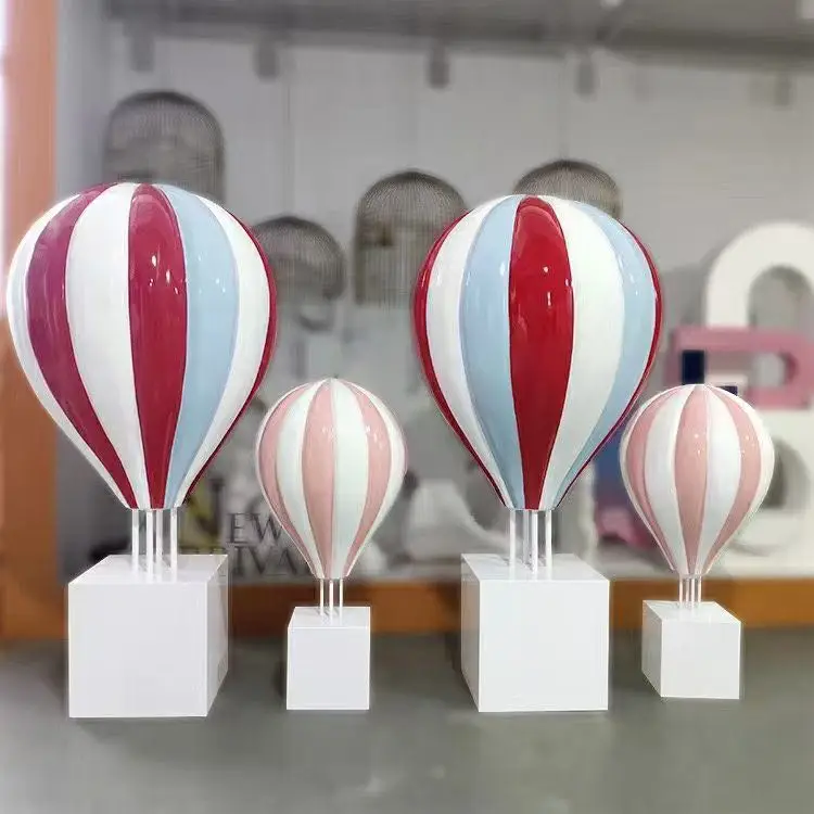 Source Window Display Fiberglass Balloons Sculpture Hot Air Balloon  Decorative Props on m.