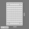 B-002   Pegboard 2 30*42cm
