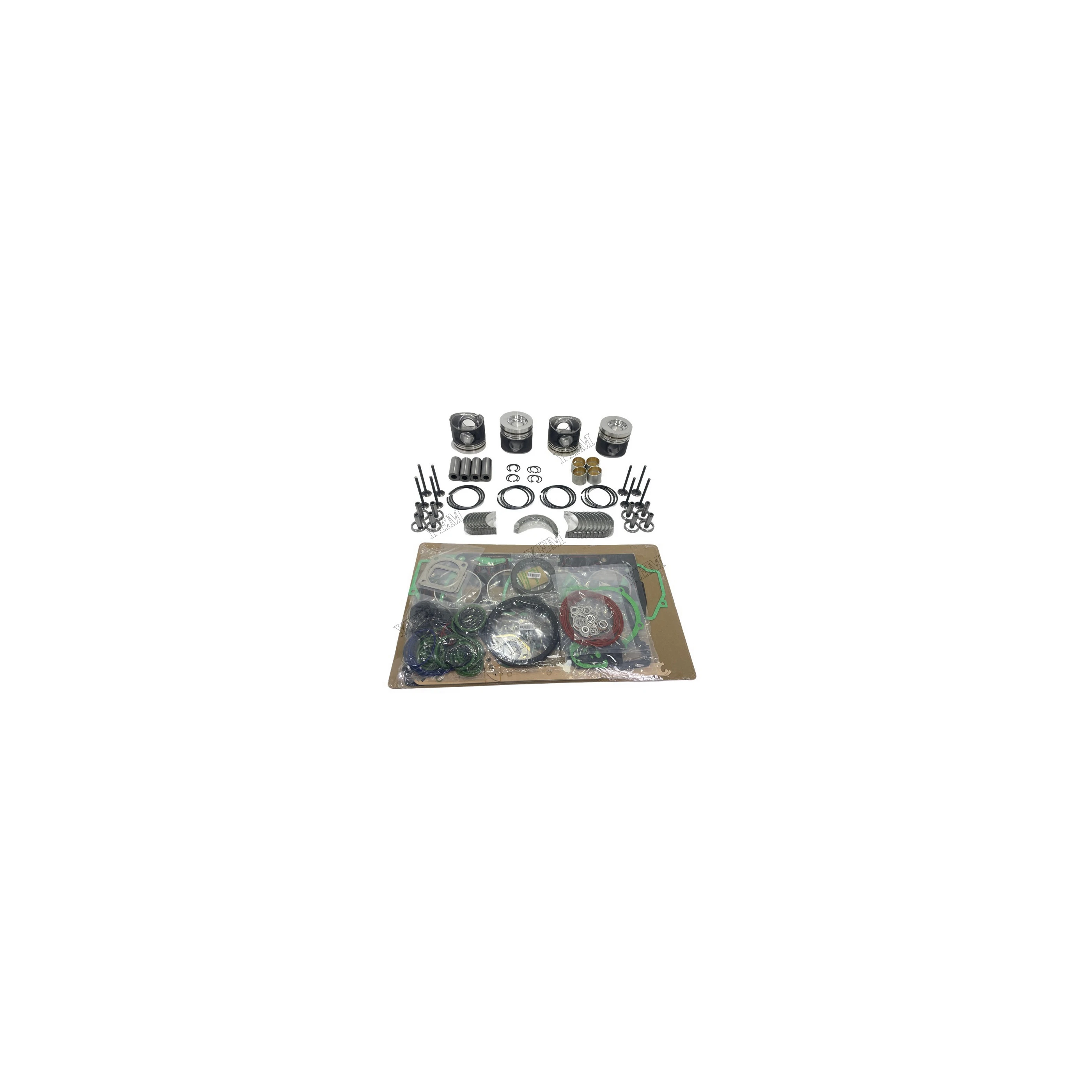 Engine Rebuild Kit With Cylinder Gaskets Set Piston Rings Bearing Valves for Deutz BF4M2012 Engine Parts