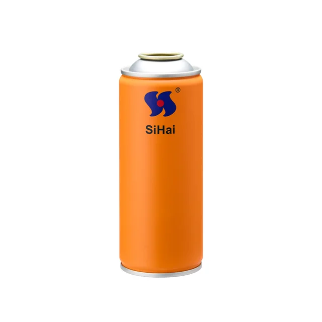 Diameter 52x140mm Wedding Snow Spray Empty Aerosol Spray Metal Tin Can with Customized Printing