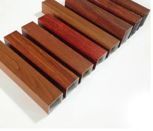Direct factory high quality wood grain wood finish aluminium profiles