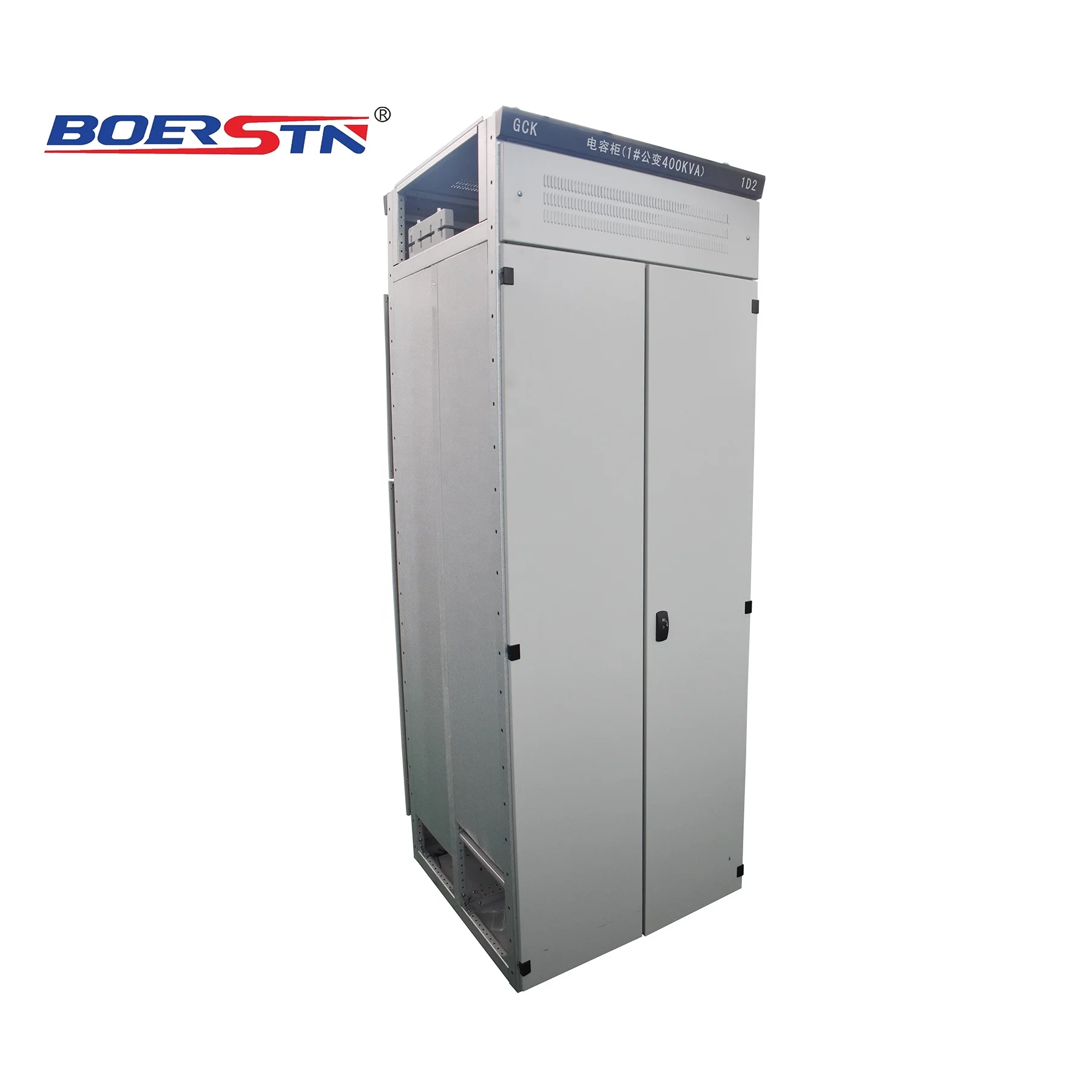 600KVAR Power Factor Compensator Panel Filtered Automatic Power Factor Correction APFC Unit Steel Distribution Box 12V AC