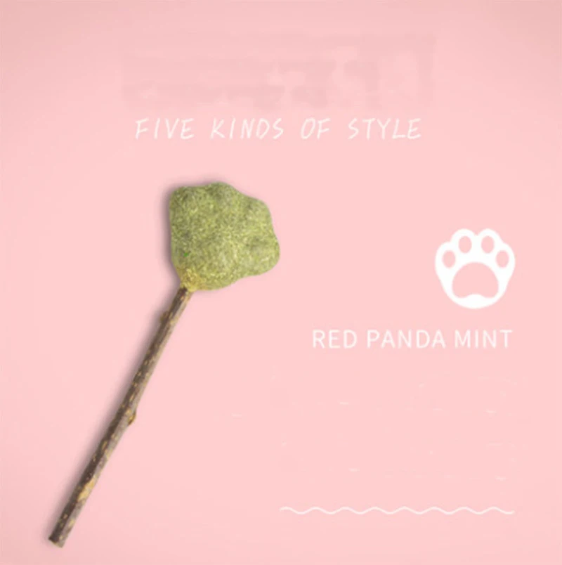 Catnip lollipop wood Tianli cat molar stick teasing cat stick molar teeth cleaning cat toy cat snack