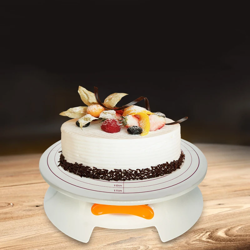 Kitchen Baking Rotary Revolving Switch Design Non Slip Round Plastic ...