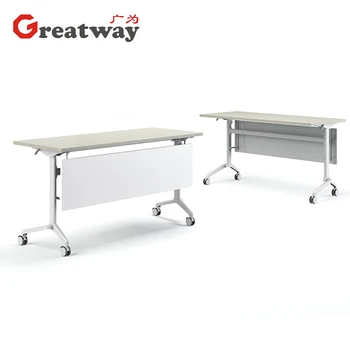 New design comfortable handy movable office computer folding training table
