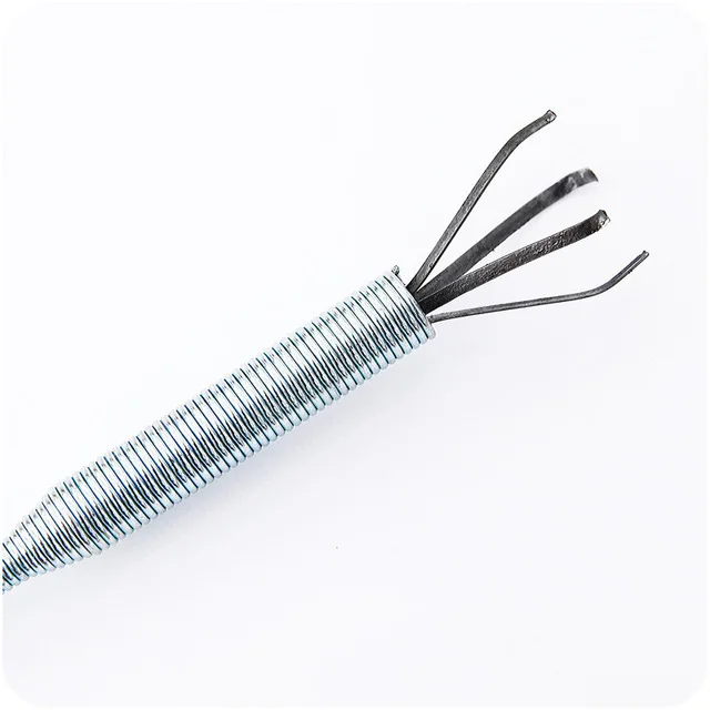 Stainless steel sewer dredging Tools auger drain sewer snake blocked hair drain pipe cleaner clog remover cleaning tool