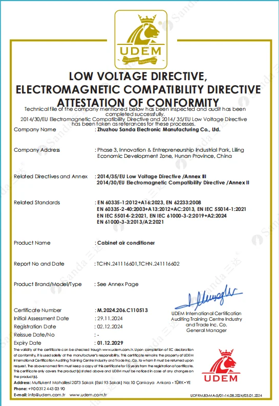 Cabinet Air Conditioner, 500W, PLC - detail 12
