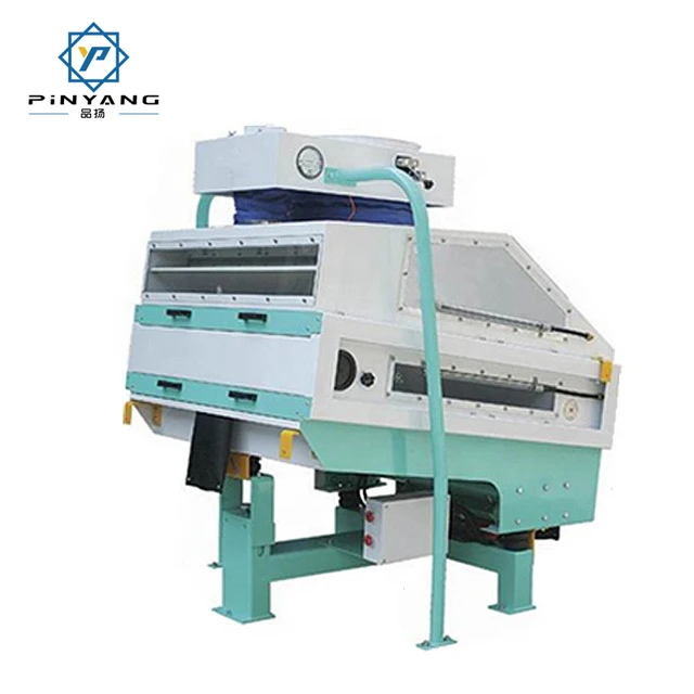 TQSX 100*2 Multi-Function Specific Gravity Grading Machine Rice Wheat Corn Soybean Peanut Stone Removal Rice Mill