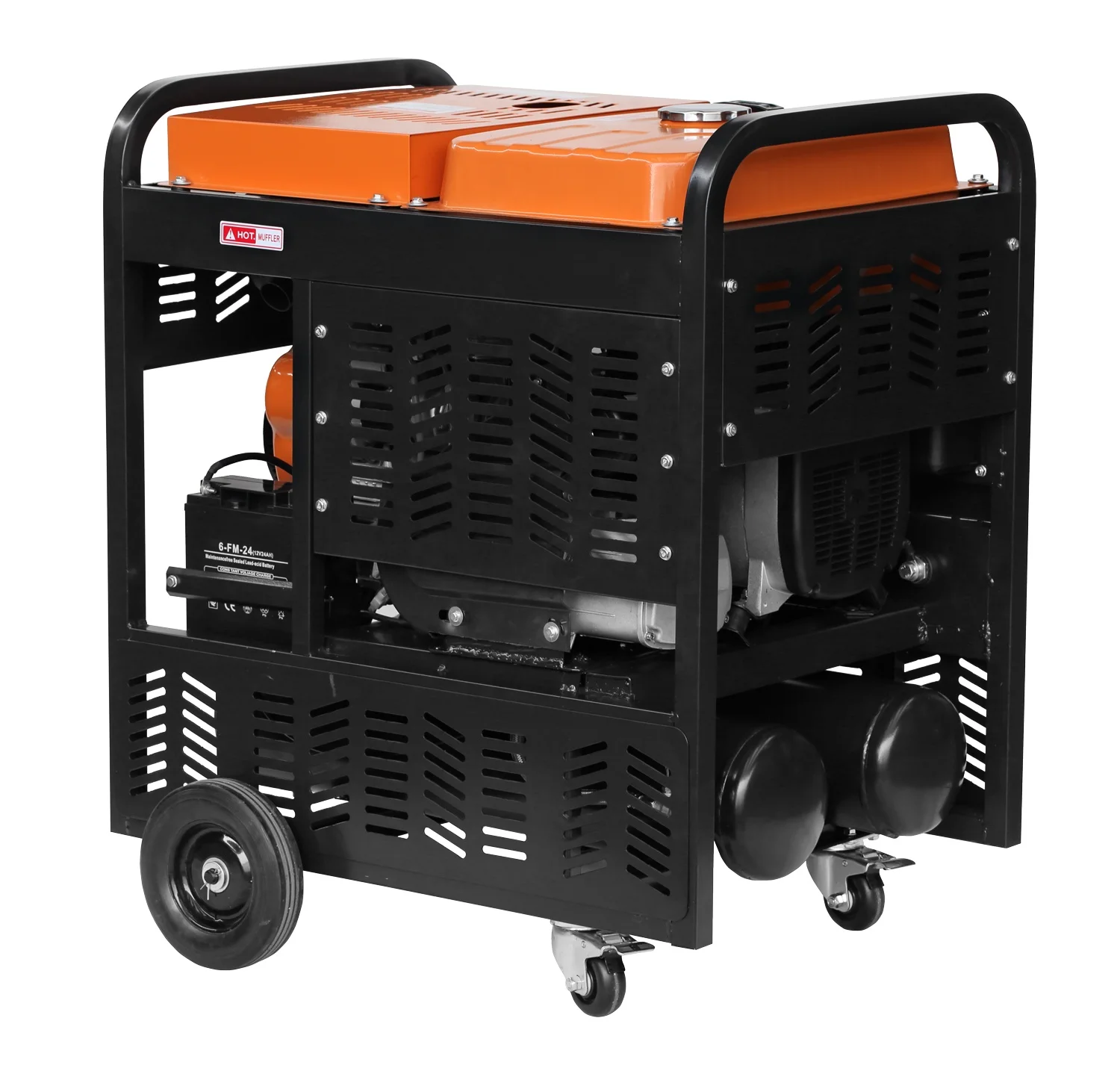 4 in 1 Machine Compressor Generator Welding Gasoline Generator From Factory Produce