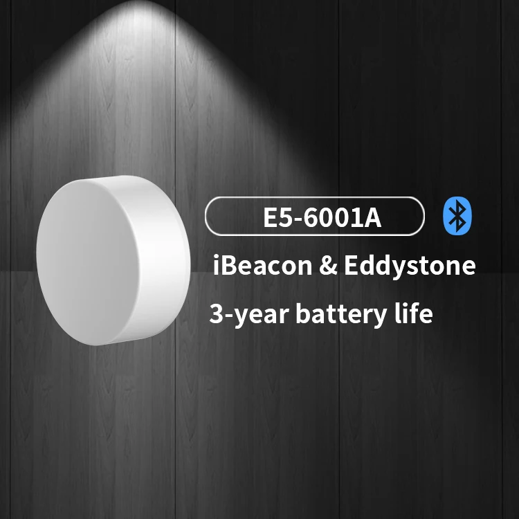 Minew E5 accurate positioning bluetooth BLE iBeacon tag proximity marketing beacon IoT device