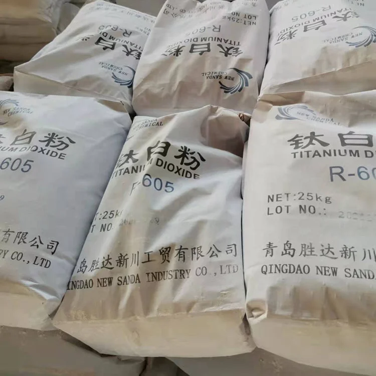 Dioxide Titanium Rutile Grade Tio2 R605 for Painting and Coating