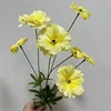 Nouveau 6 têtes jaune