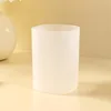 Small pen holder, frosted transparent