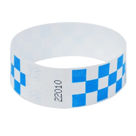 ISO14443A Compliant Asset Tags and Labels NFC Disposable PVC Wristband for Hotel Keyless Entry & Spa Services