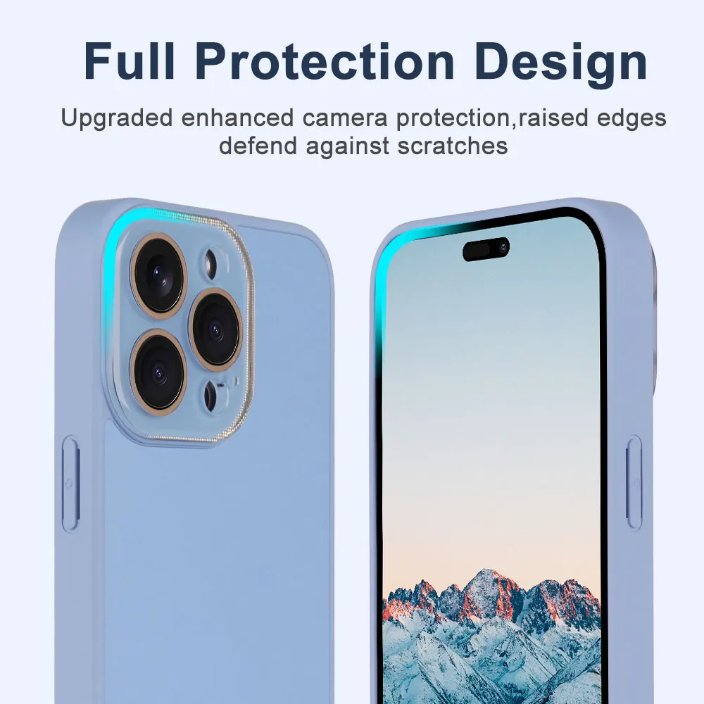 Pure Colour Phone Case For Iphone 15 14 13 12 11 Xr Xs Max Pro Plus Tpu Camera Lens Protection Precision Hole Sjk397 Laudtec manufacture