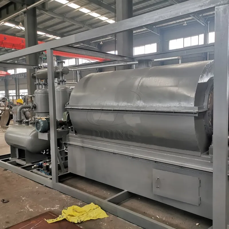 Mini Plastic to Oil Recycling Machine Small Scale Tire Recycling Pyrolysis Plant Microwave Pyrolysis Machine