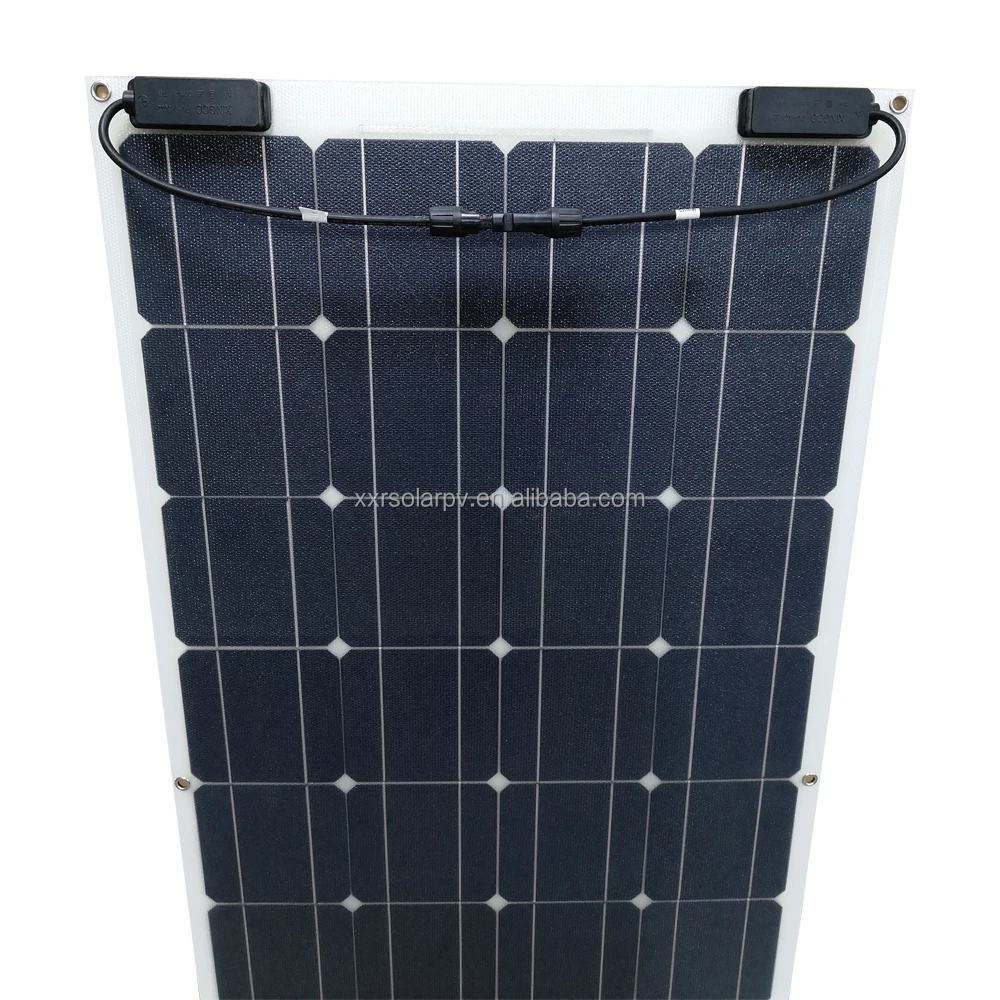 Гибкая солнечная панель XXR ETFE 180 Вт 190 Вт 200 Вт 36 В, гибкая Ультралегкая Высокоэффективная Уникальная гибкая солнечная панель 22.2%
