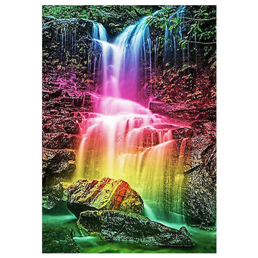 Алмазная мозаика Радужный водопад
