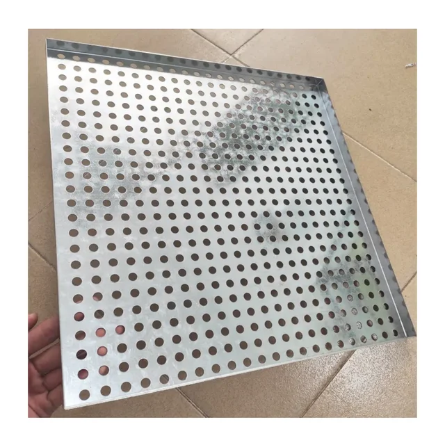 China Professional Plant SS304 Customized Precise Heat Proof Perforated Plates for Frozen Food Production Line 2