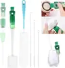 5-in-1 brush long handle-blue
