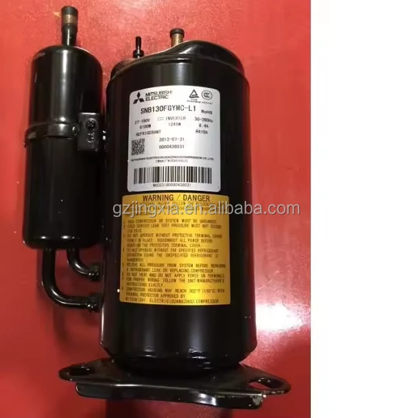 Mitsubishi SNB130FGYMC-L1 Compressor - 1.5HP R410A Inverter