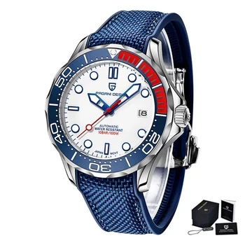 2024 PAGANI DESIGN Men's Mechanical Watch 42mm Stainless Steel Sapphire Crystal Fashion Watch Waterproof 100m Casual Watch 1667
