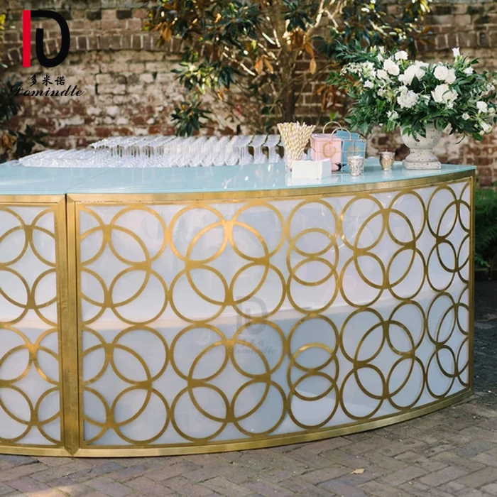 Mosaic Table Bistro Table Rental Honey Hairpin Leg Cocktail Table