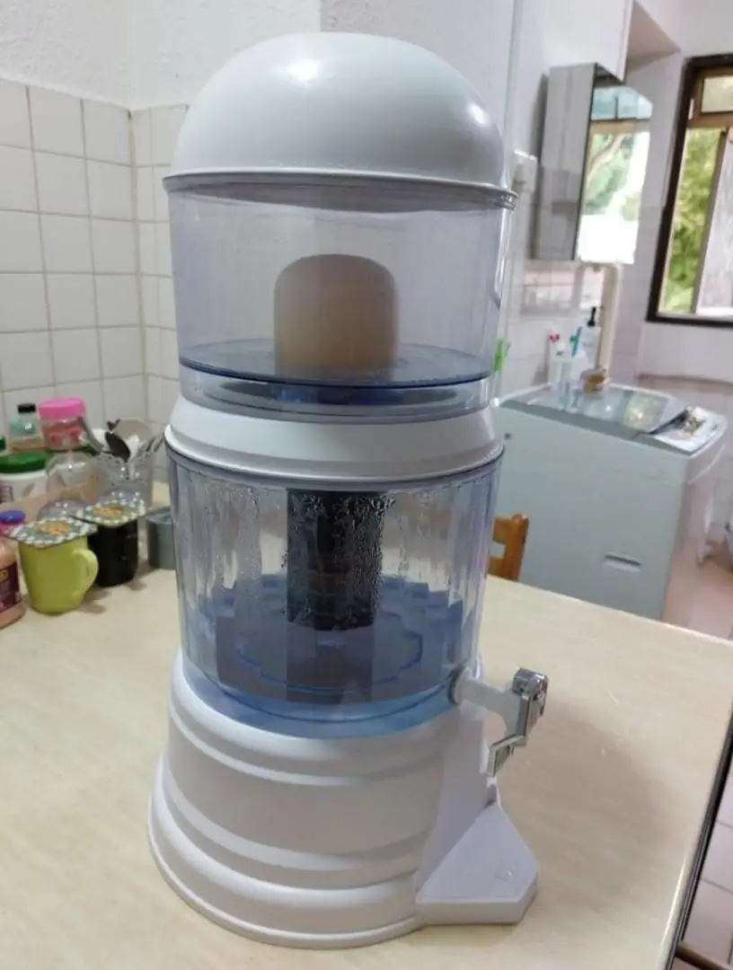 Free Power Supply Benchtop Water Dispenser Purifier System Water Filter
