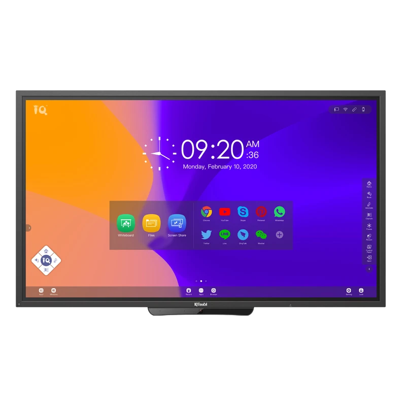 Классная низкая цена смарт-дисплей экран Интерактивная доска 75 дюймов интерактивная панель взаимодействия