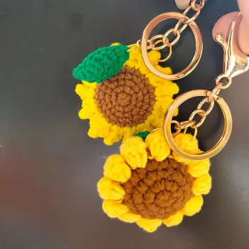 Portachiavi Con Girasole E Ape Luckforest – Ispiratore Con Targhetta "Sei Fantastico" – Regalo Per Amiche E Laurea