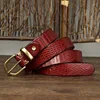 390 red brown 2.8cm wide 4mm thick