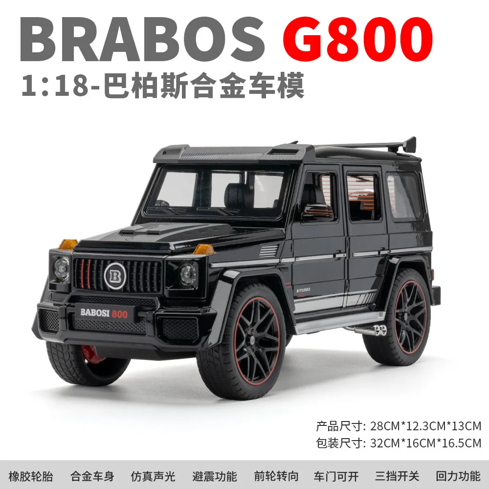 CHEZHI 1:18 M Ercedes BRABOS G800 AMG - Diecast Toy Vehicle