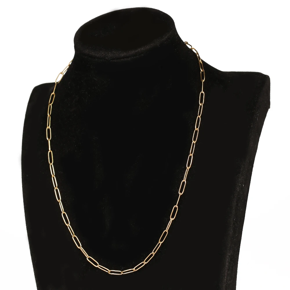 Custom Jewelry All Size Stainless Steel Chain Jewelry Dainty Twisted