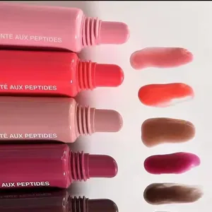 Brand Makeup Cruelty Free Plumping Vegan Moisturizing Long Lasting Shinny Private Label Custom Brand Fashion Oil-Based Lip Gloss