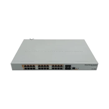 MikroTik CRS328-24P-4S+RM: 24-Port PoE Gigabit Network Switch with