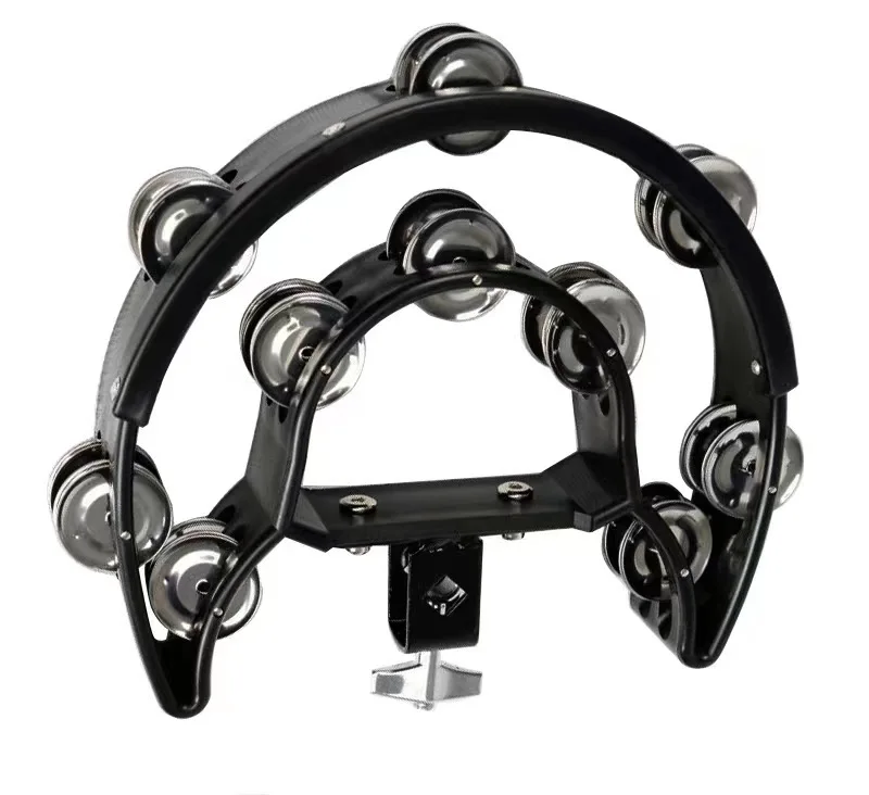 Bass Tambourine Bell Percussion Instrument with Drum Bells