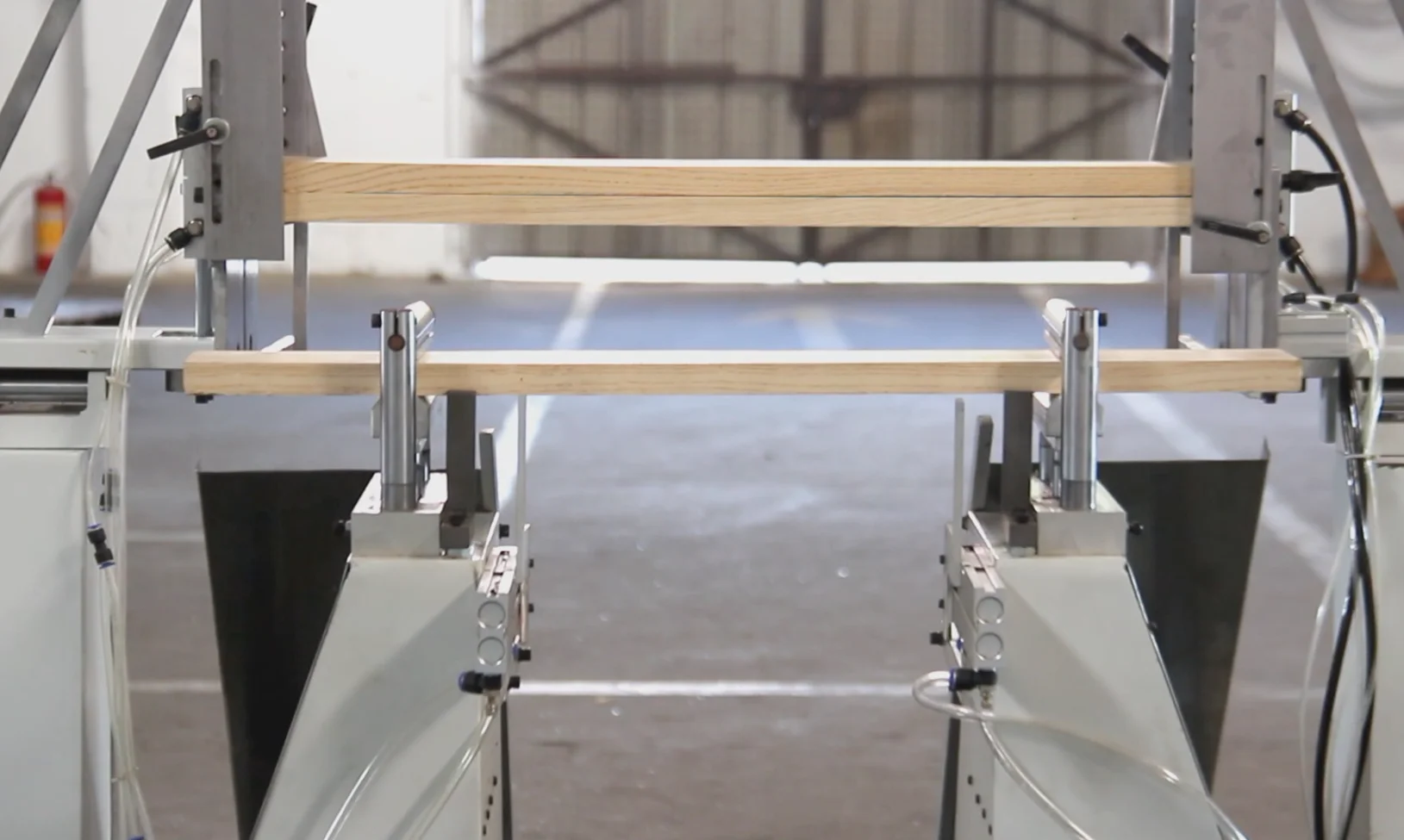 Saga 5 Axis Cnc Double End Tenon Machining Center Double Side Tenoner