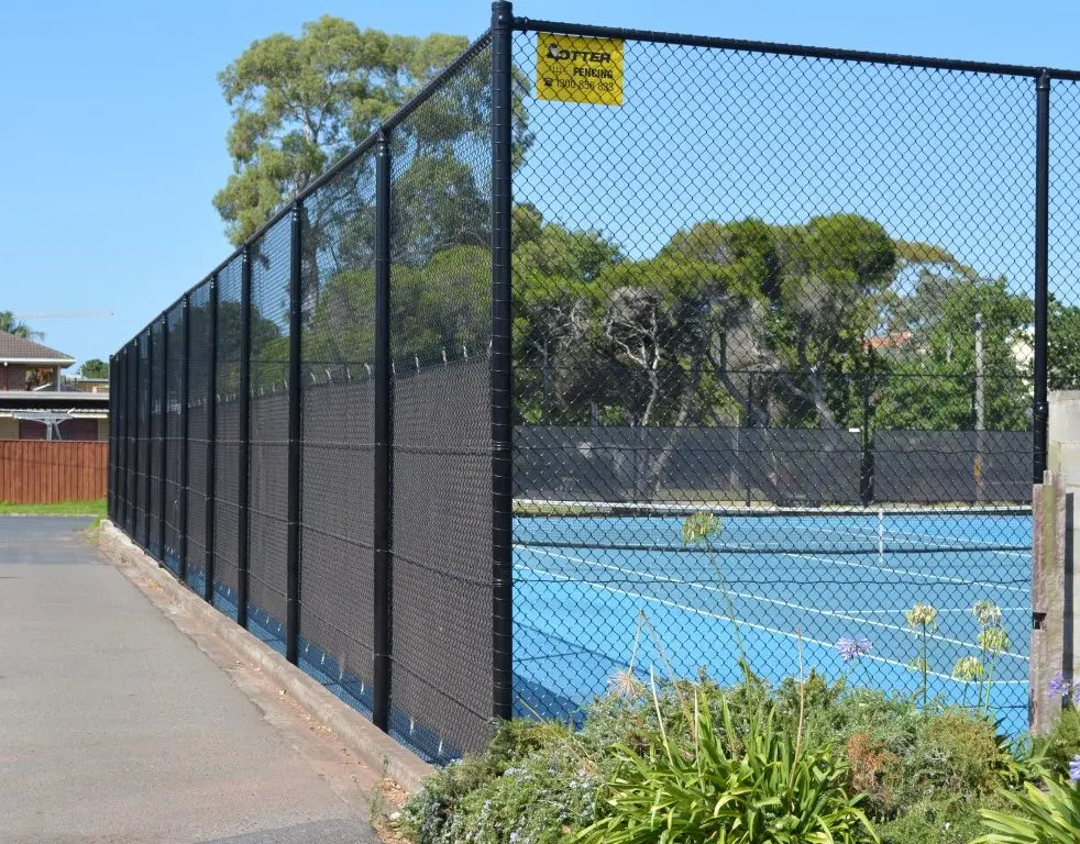 product pvc coated 15 inch chain link fence factory direct supply heavy duty chain link fence wire galvanized chain link fence381-11