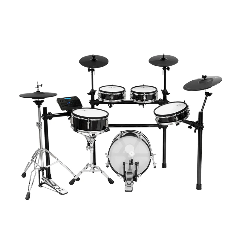 HXM XD-460 Electronic Drum Set - 9 Pads, 20 Kits, Natural Acoustic