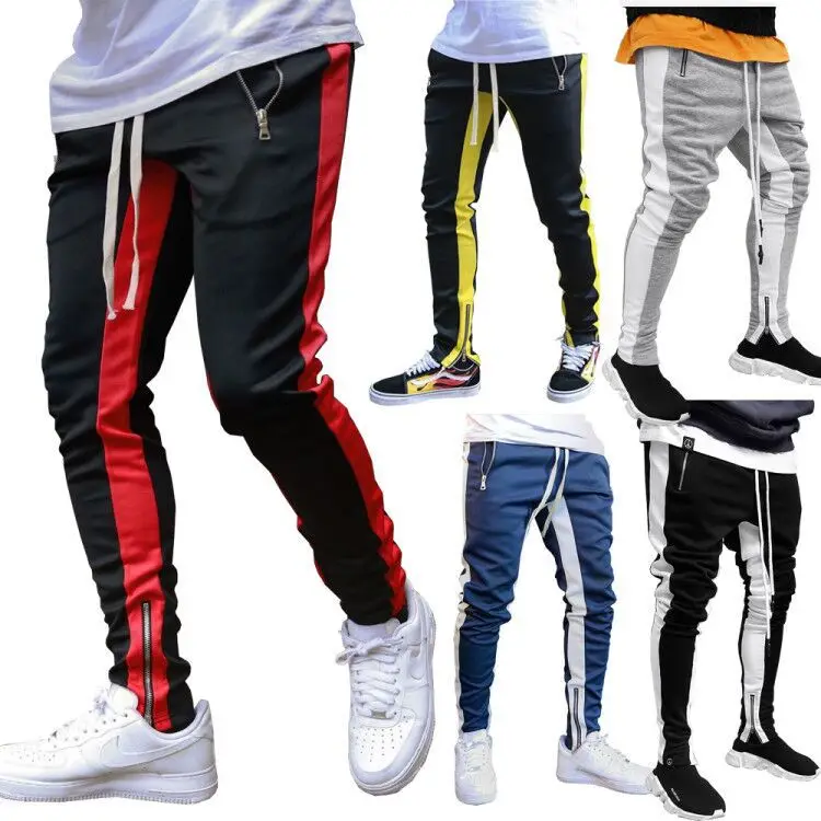 Mens Joggers Casual Pants Fitness Men 