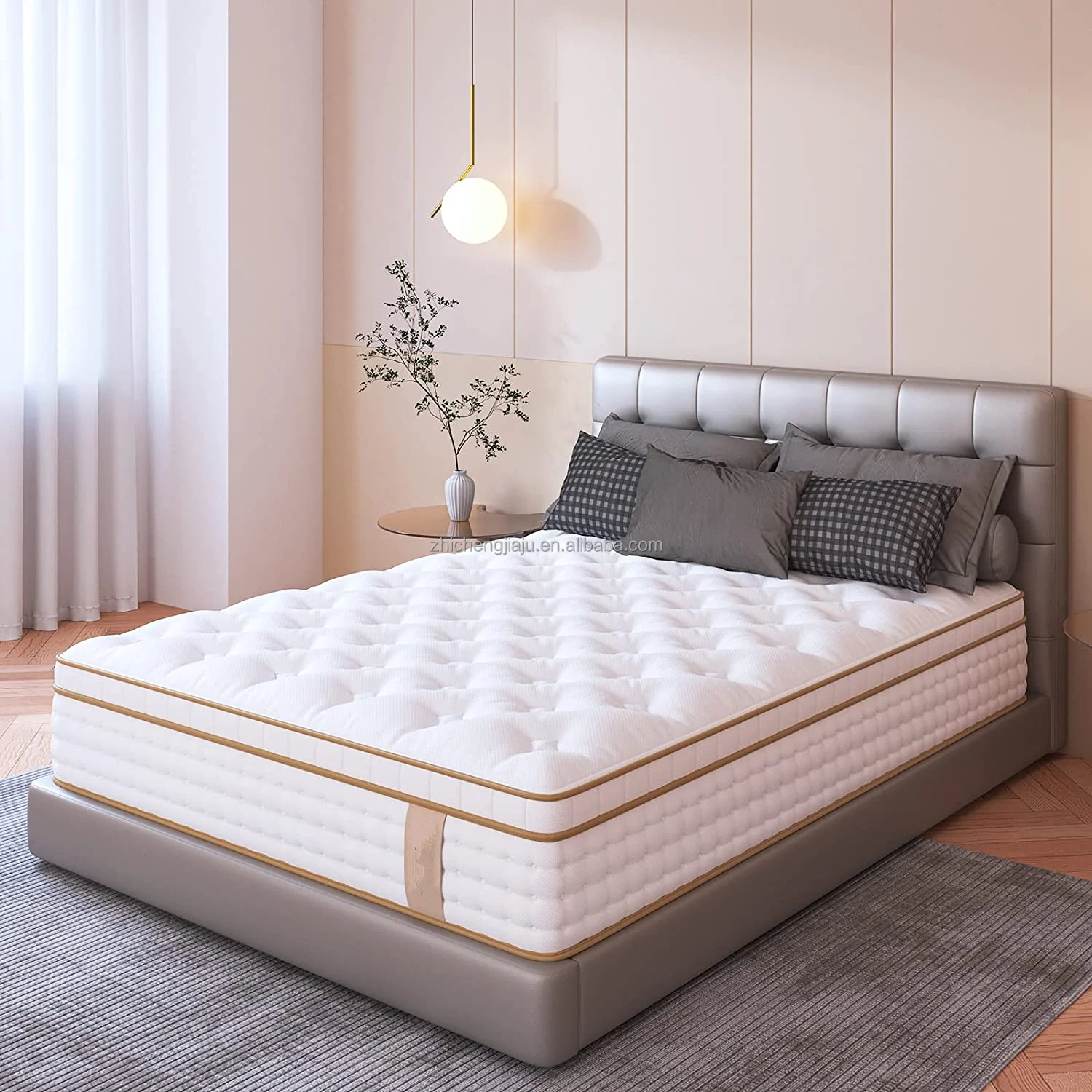 12 Inch Gel Memory Foam Pocket Spring Polyurethane Foam Mattress ...