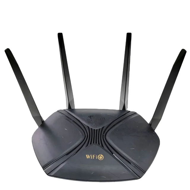 Used ZTE ZXHN E1600 WiFi6 AX1800M 2.4G&5G Wireless Router  Gigabit Ethernet port Chinese operation interface