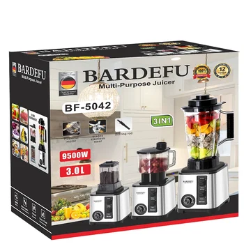 BARDEFU BF-5042 マルチジュースメーカー Bf-5042 8 in 1 Bardefu Blender 6 in 1 New Design Heavy Duty