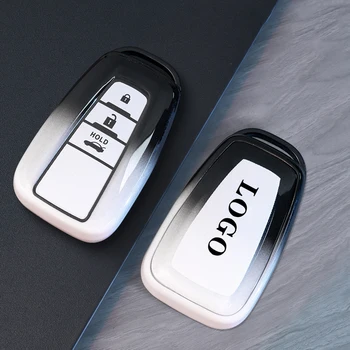 TPU Car Key Cover for Toyota Camry Corolla Avalon IZOA RAV4 Levin Keyless Access Remote Protector Shell Prius Accessories