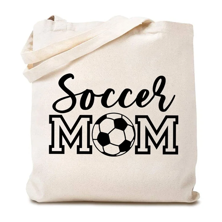 Women's Soccer Mom Canvas Tote Bag Funny Football Graphic Mother's Gifts  Momlife Reusable Aesthetic Shopping Bag - Buy Soccer Mom Mother's Day  Football Mom Life Softball 100% Cotton Canvas Tote Bag,Shoulder Shopping