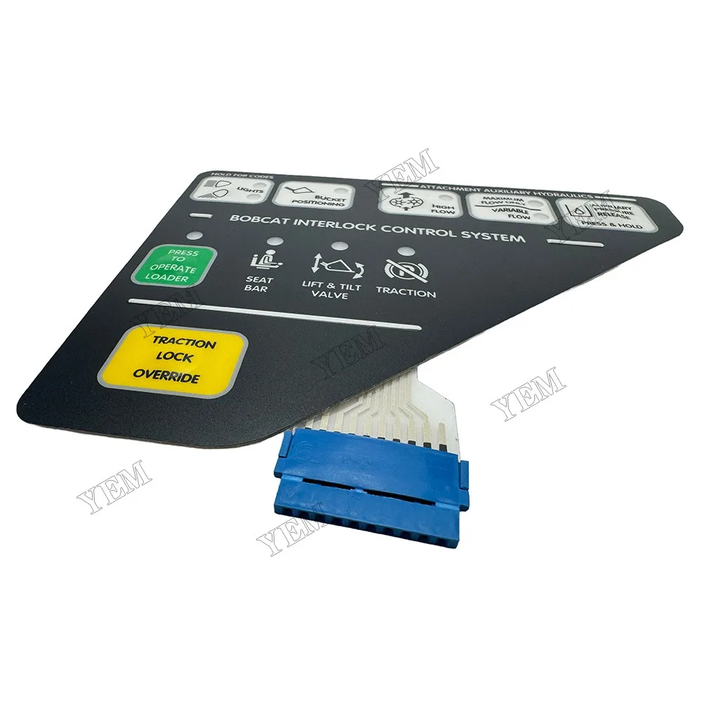 Left Instrument Panel Button Panel 6675982 Suitable for Bobcat Replaces Engine Parts 4