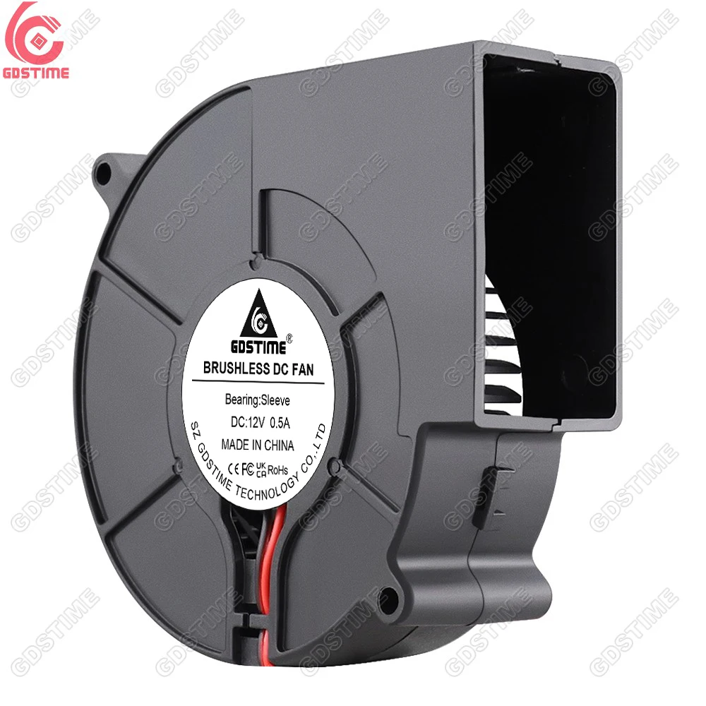 高速強力防水97mm x 33mm 4インチ9733 5V 12V 24V DCブラシレス