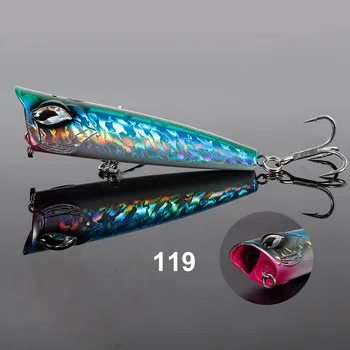 CHEERY 3 Sizes Stock Popper Lure Sea Giant Tuna Top Water Floating Pop Fishing Lure Factory – Popper – view 4